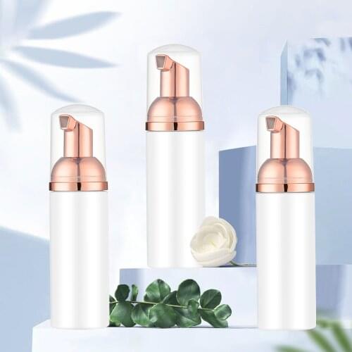 5/10PCS Foaming Pump Empty Bottle PET Refillable Foam Bottles for Squeezed Dispenser Shampoo Soap Lotion Travel Container 60ML