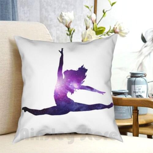 Dancer Pillow Case Printed Home Soft DIY Pillow cover Dance Dancer Leap Ballet Jazz Lyrical Contemporary Broadway
