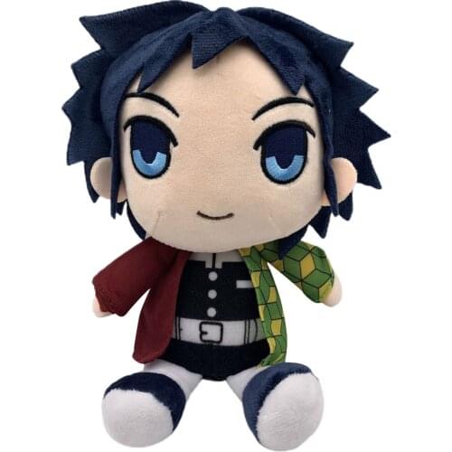 Demon Slayer Tanjiro Yoshiyuki Tomioka Zenitsu Nezuko NiAnime Plush Dolls Action Figure Stuffed Toys Kids Gifts