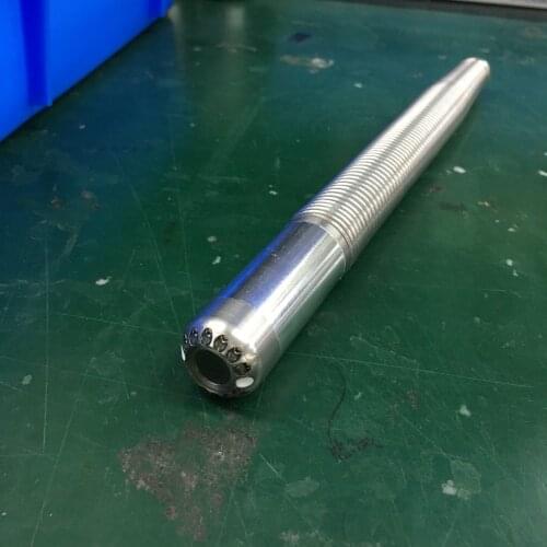 Sewer drain pipe inspection camera spare parts 23mm waterproof camera head with long flexible spring and 512hz transmitter