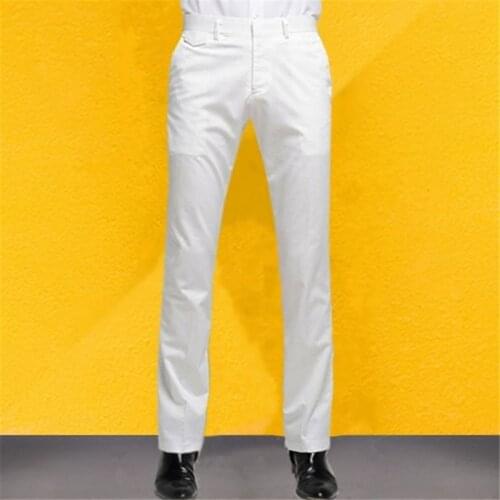 Suit pants Men 2020 New Korean Casual pants Mens British Slim Straight pants free hot Business Gray Suit pants More size 28-37