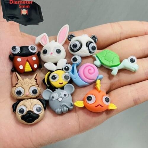1PCS Resin Cute Cartoon Animals Fridge Magnetic Sticker Fox Dog Bee Mouse Tortoise Refrigerator Magnets Children Gifts Kids Toy