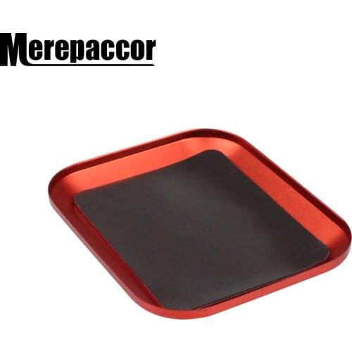 MEREPACCOR New Aluminium Alloy Magnetic Screw Tray Plate For Rc Crawler Car Rc Boat Drone Rc Model Repair Tool