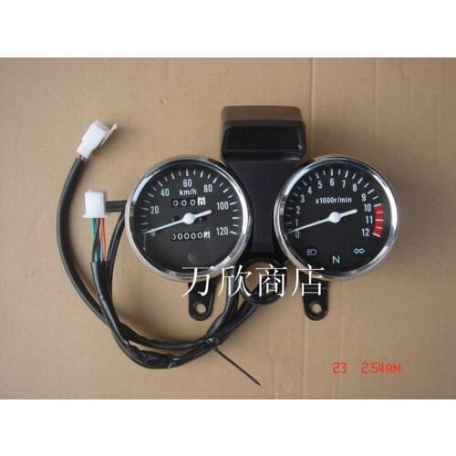 Motorcycle HJ125-8 mileage meter speed-table assembly