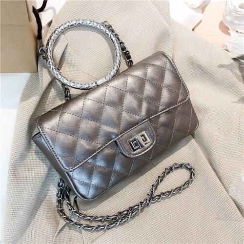 New Tote Bags For Women 2020 High Quality Purses And Handbags Luxury Designer Women Purse New Fashion Crossbody Bag With Chain