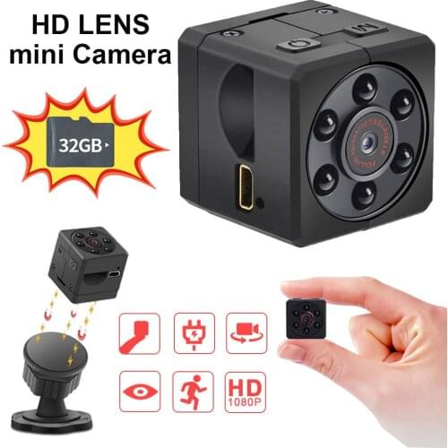 Computer peripherals MD18/SQ Mini 1080P Infrared Night Vision Camcorder DV Recorder Sports Camera Support Dropshipppin