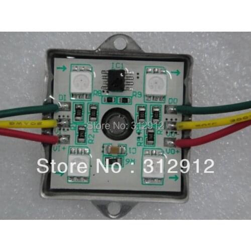 20pcs DC12V TM1804 addressable RGB full color led pixel module;IP68;0.96W