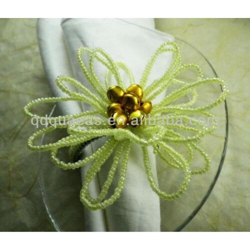 Aliexpress sold beaded wedding napkin ring