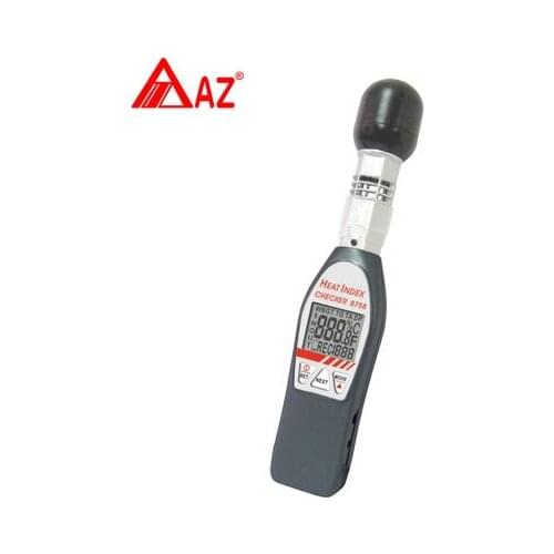 AZ8758 Handheld WBGT Meter, Wet Bulb Globe Temperature Meter, Heat Stroke Prevention Meter