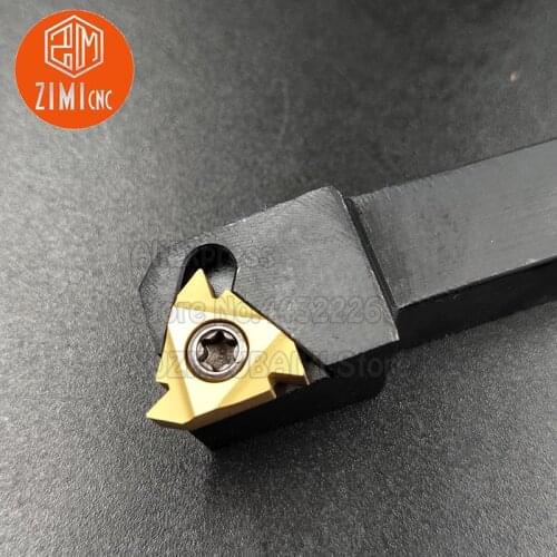 SER1616H16+16ER A60/SEL 1616K16+16IR A60 Thread Cutting Bracket+Carbide Insert Cutting Tool Thread Tool Set Lathe Accessories
