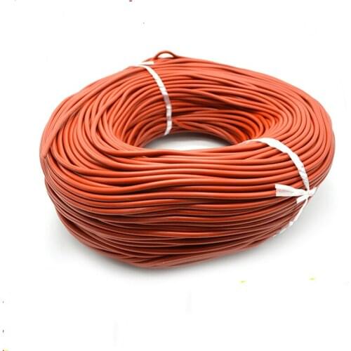 RED Diameter 12 14 15 16 18 20 mm Silicone Rubber Rod Silicon Cord Silicone Bar