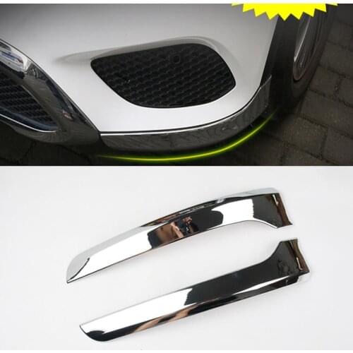 Car Styling For Mercedes Benz GLC Class X253 2016 2017 Front Bumper Lip Spoiler Canards Splitter Corner Protector Cover