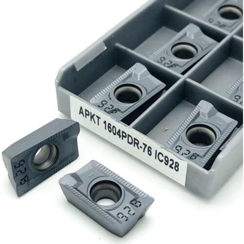 20pcs Turning Tool APKT1604 PDR 76 IC928 Carbide Insert Milling Turning Tool Cutting Tools Turning Insert Lathe Turning Tool