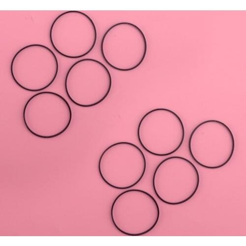 10x Rubber Carburettor Bowl Gasket O-Ring Seal fit for Tecumseh AQ148 Engines OD 48mm