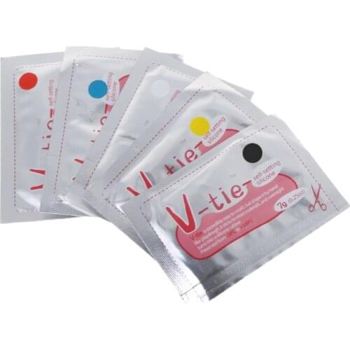 5 Pcs 5 Colors Liquid Silicone Heatproof Repair Mud DIY Universal Colorful Glue