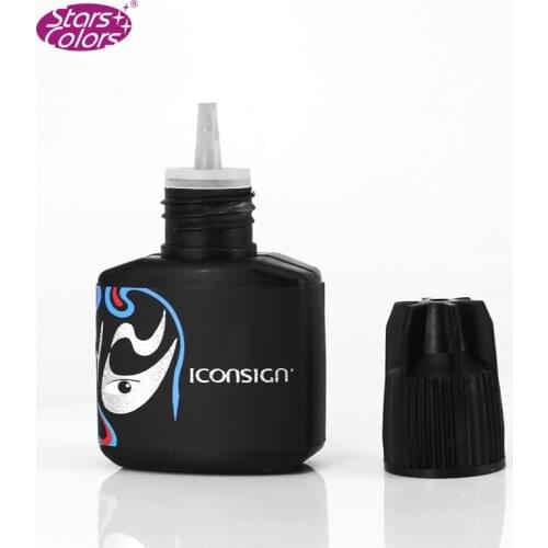 5pcs MARS Eyelash extensions Glue 2.5 seconds fast dry Low Odor super lasting 40-50 days adhesive No Toxic 10ml Glue