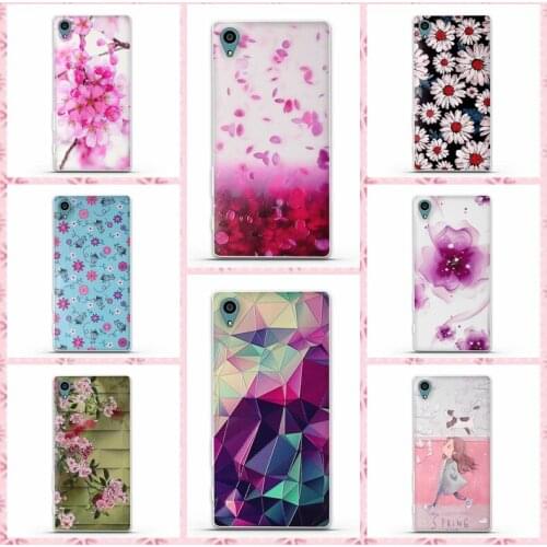 Case for Sony Xperia Z3 Cover D6603 D6643 D6653 D6616 L55T 3D Skin Painting Phone Back Protector Cover for Sony Z3 Case Silicon
