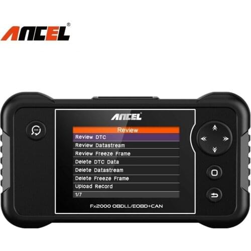 Ancel FX2000 OBD2 Scanner Car Diagnostic Tool Automotive Scanner Engine SRS ABS Transmission OBD 8 Language Auto ODB2 Scan Tool