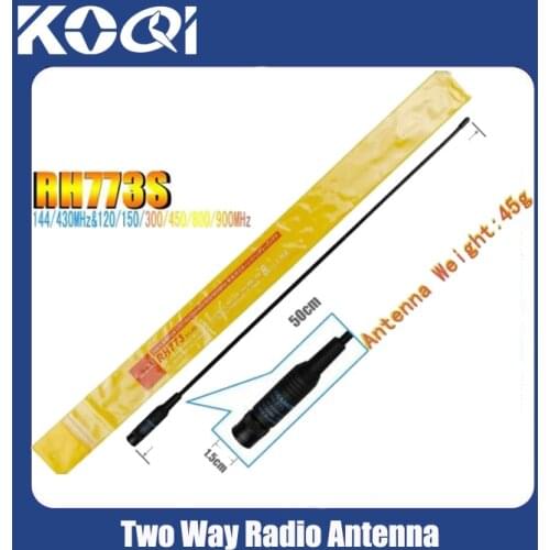 Radio 2 way antenna RH 773 dual band antenna RH-773 SMA-male for VX-3R, VX-6R, VX-7R, VX-8R, VX-150 FREE Shippping