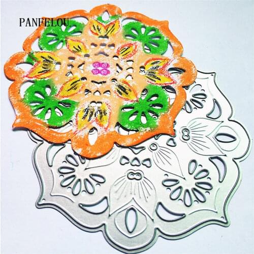 Fish tail wreath Scrapbooking DIY Easter wedding album cards paper die metal craft stencils punch cuts dies cutting