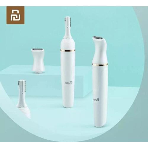 Xiaomi Wellskins Multifunction Eyebrow Hair Clipper Professional Brow Hair Trimmer Electric Epilator Cleaner Trim Personal Daily