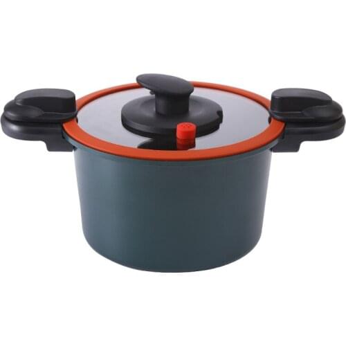 Multifunctional Cornucopia Micro Pressure Cooker Aluminum 6L Large Capacity Stew Pot Home Kitchen Quick Stew Pressure Cooker