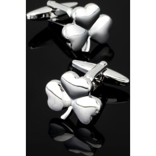 XK364 High quality mens shirts Cufflinks copper leaf Cufflinks shirt with the crazy promotion business lawyer