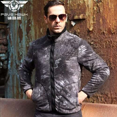 Outdoor chameleon double-sided tactical camouflage fleece coat tactical men jacket Spring Autumn Winter Outerwear camo male coat