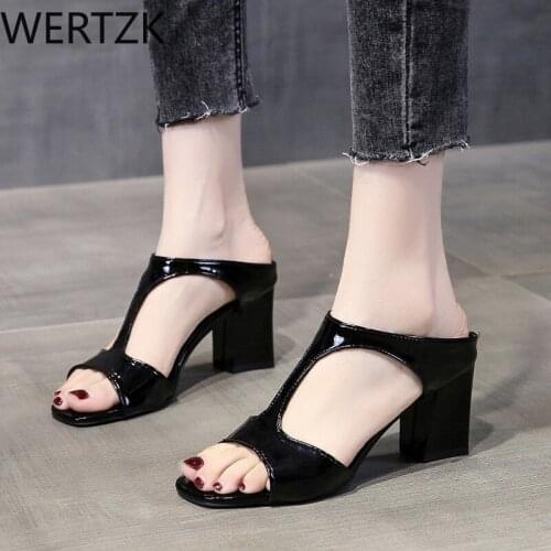 Summer Black Platform Sandals Chunky Block Heels Punk Shoes Gothic Ladys Sandalias Rome Womens Gladiator Sandal Platform