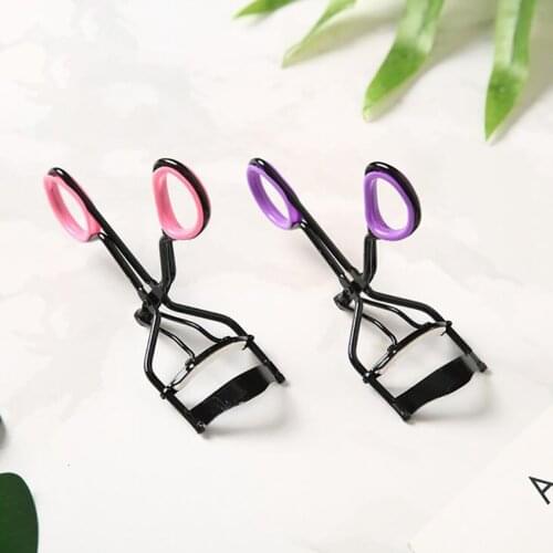 Extra Curl Eyelash Curler with Non-Slip Finger Grip, for All Eye Shapes, Longlasting Lash Curls, No Pinching, Makeup Tool