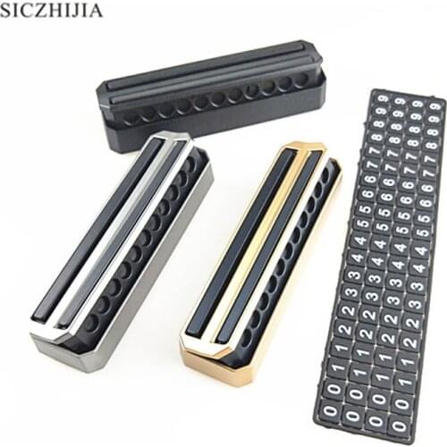 Creative temporary two-way switch hidden parking number plate for Ford Focus Fusion Escort Kuga Ecosport Fiesta Falcon EDGE