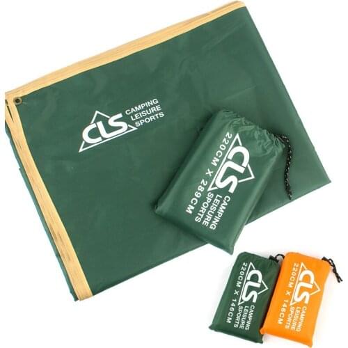 Outdoor camping cloth Moisture-proof waterproof tent Picnic mat Awning skylight Rainproof Cover Poncho blanket portable sleep