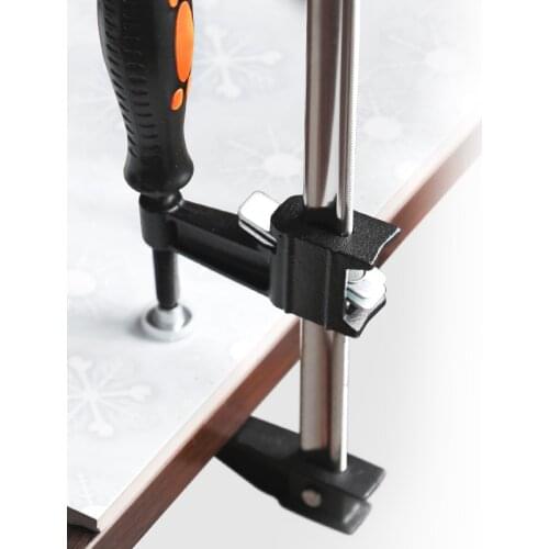 New 6 Inch Quick Ratchet Release Speed Squeeze Wood Working Work Bar Clamp Clip Kit Hand Tool