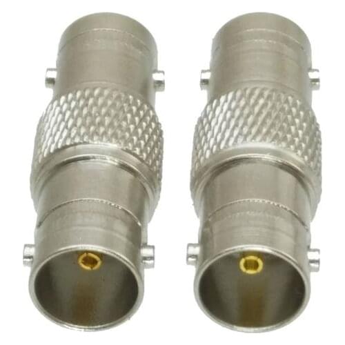 1Pcs Adapter BNC female jack to BNC female Jack RF connector straight 75ohm