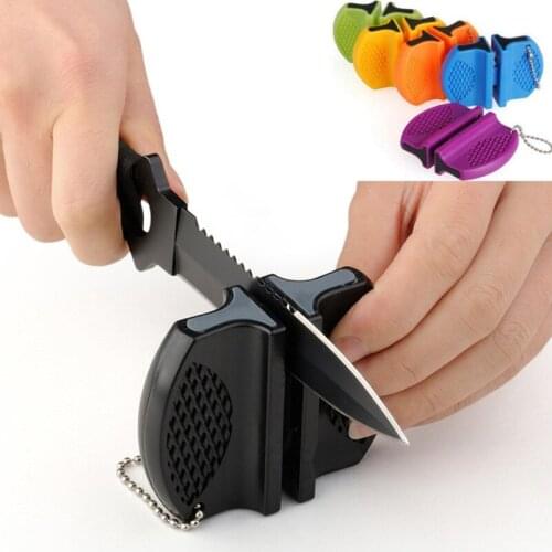 1PCS Portable Kitchen Knife Sharpener Kitchen Stone Knives Household Knife Sharpener Tools