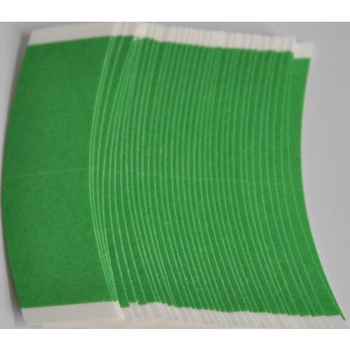 36pcs/lot Newest 2-4+ weeks Easy Green Strips Hair System Adhesive Tape For Lace Wig/Toupee