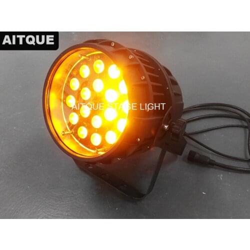 4lot Outdoor ip65 led lighting par led rgbwa zoom 18x15 rgbwa 5in1 led waterproof zoom par light