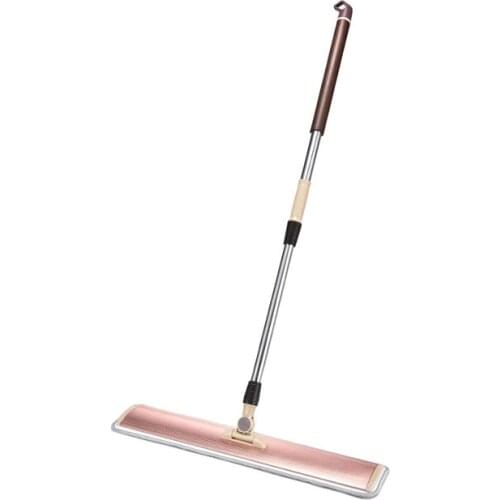 45cm large flat mop plus stainless steel floor mop for Large area cleaning broom