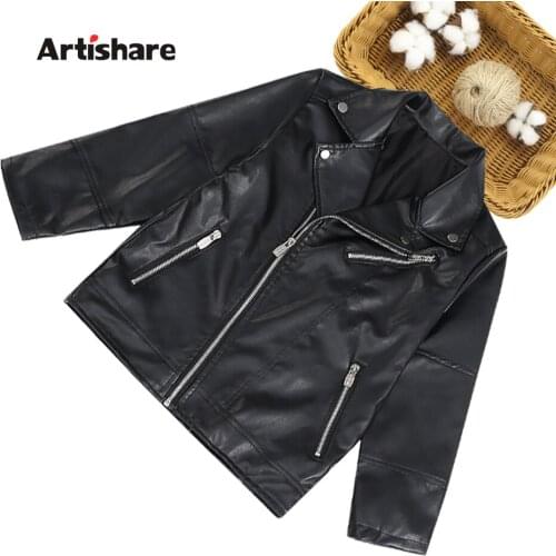 Artishare Leather Jackets For Boys