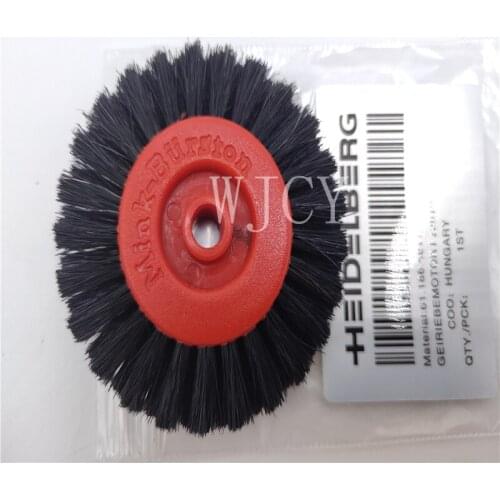 Free shipping 10 Pieces SM102 CD102 SM74 CD74 printing machinery spare parts hard brush wheels 60x6mm 66.891.006