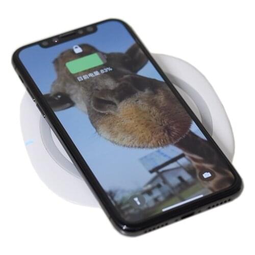 Qi Wireless Charger For iPhone 8 X XR XS Max QC3.0 10W Fast Wireless Charging for Samsung S9 S8 Note 8 9 S7 USB Charger Pad