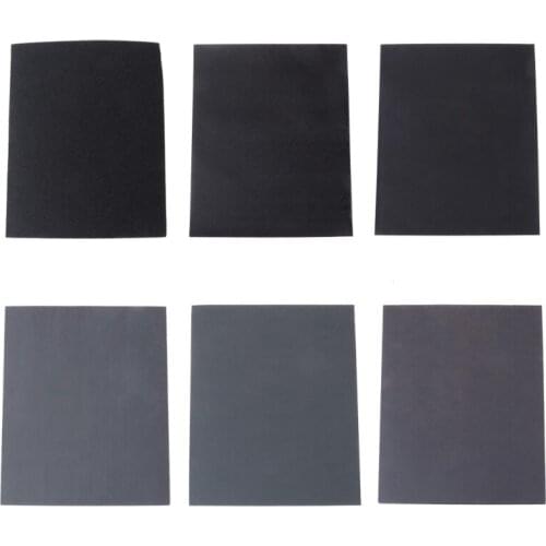 100/240/400/600/1000/2000 28x23cm Grit Aluminium Sanding Paper Oxide Wet Dry Abrasive Metal Wood Abrasive Tools W315