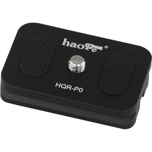 Haoge HQR-P0 48mm Quick Release Plate for Arca Swiss Slidefix / P0 Ball Head Monoball Panning P0 801213 801214 801215