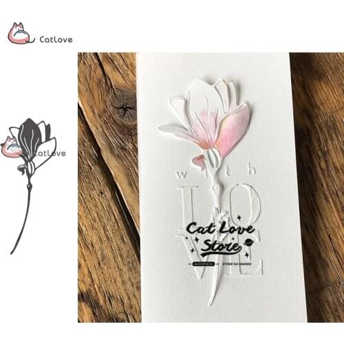 Flower Plant Metal Cutting Dies Stencils For DIY Scrapbooking Paper Card Decorative Craft Dies Embossing Die Cuts New 2019