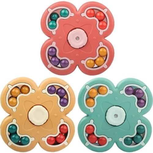 Q6PD Sensory Fidget Montessori Toy Educational Fingertip Spinner for Toddler Age3
