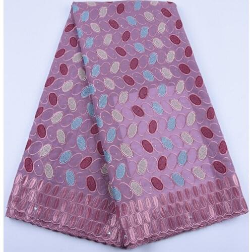 Zhenguiru Onion Nigerian Swiss Cotton Lace Fabric Latest African Lace Swiss Voile Lace Fabric In Switzerland For Wedding A1688