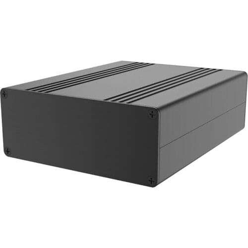 PCB Instrument Box Electrical Wire Connector Outlet Enclosure Aluminum Project Case H10 88*38mm