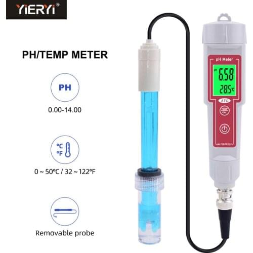Yieryi Professional Mini Pen-Type Water Quality Analysis Device PH Meter Automatic Correction Waterproof Acidity Meter