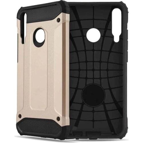 Huawei P40 Lite E Tank Silicone Case Gold 450919477