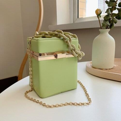 Chain Bag Womens Small Square Fashion Box Bag 2021 New Trendy Temperament Casual Bag purses and handbags luxury designer